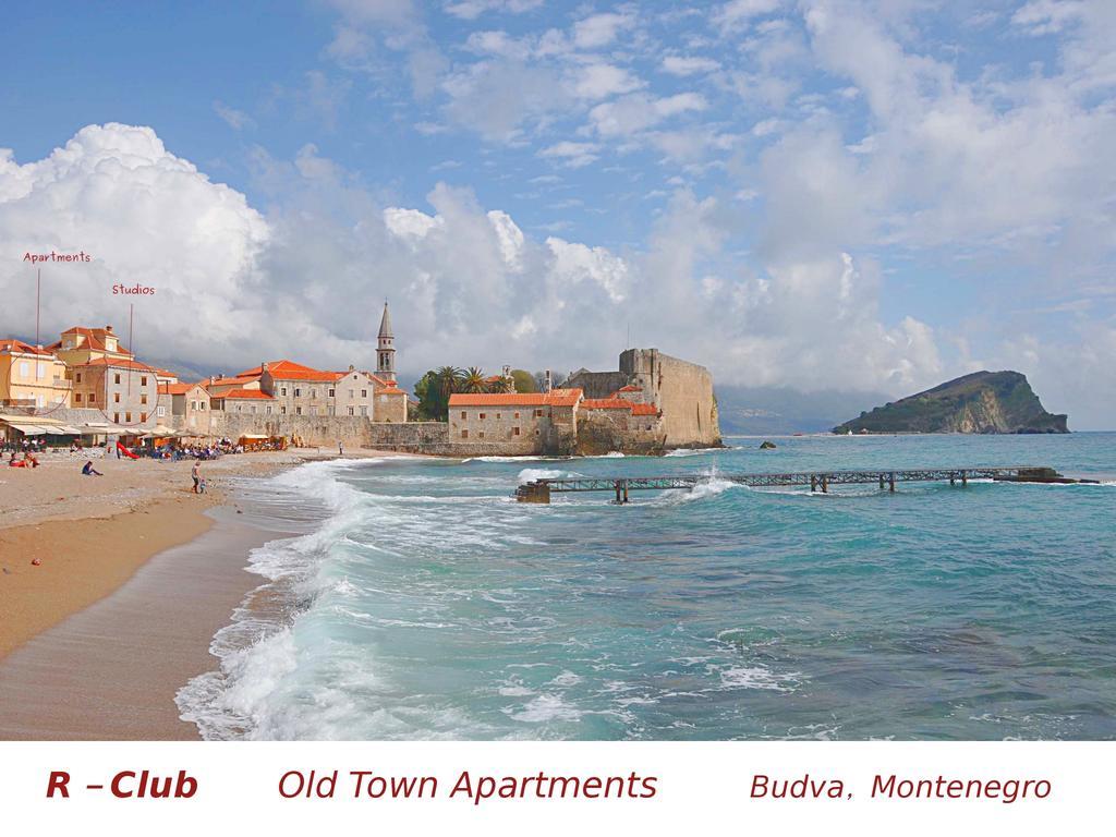 R-Club Old Town Apartments Будва Экстерьер фото
